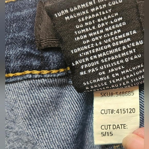 Torrid Womens Dark Blue 5 Pocket Jeans Size 22 Short - Picture 8 of 12